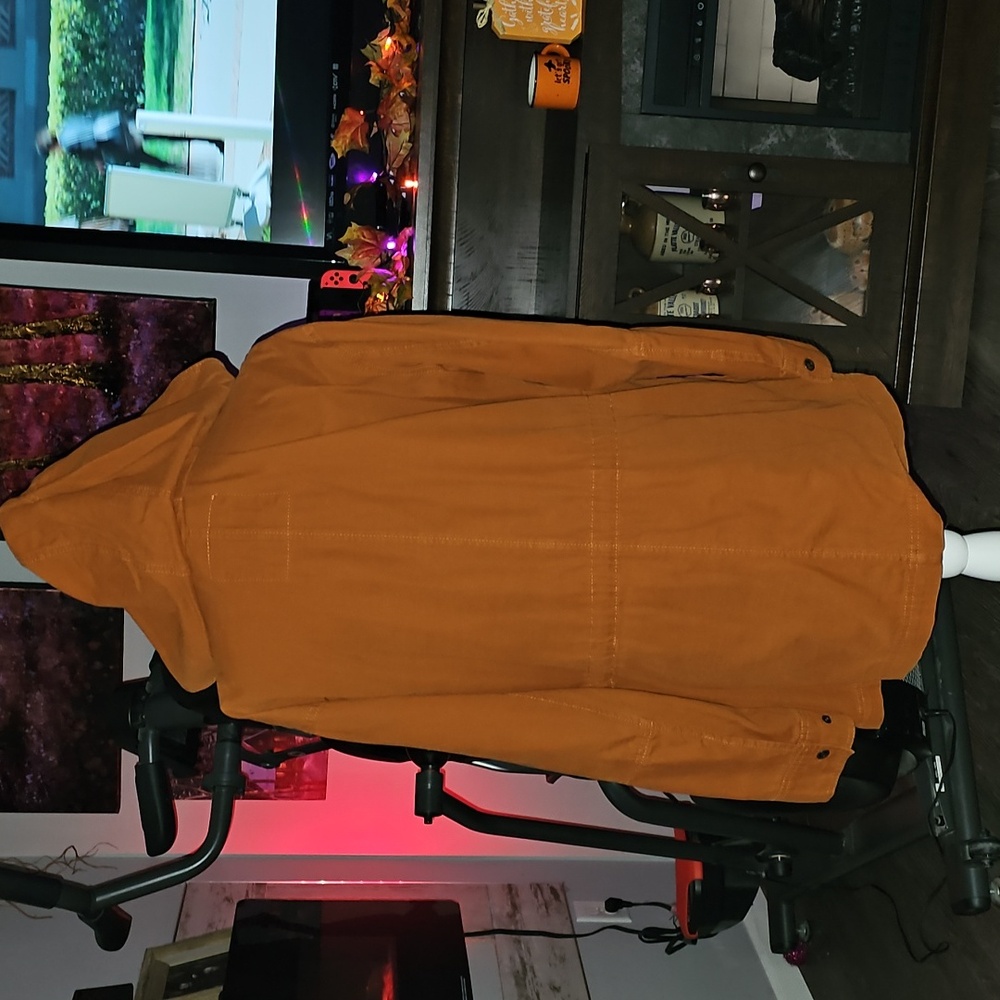 Universal Thread Large Spring/Fall Jacket. Beautiful color, RUST - Picture 5 of 11